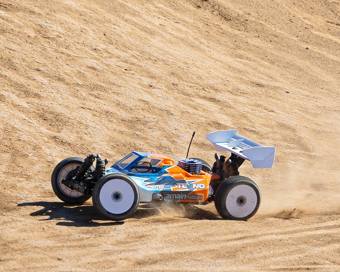 Buggy action shot